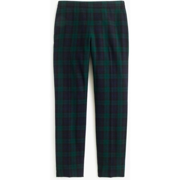 plaid pants j crew
